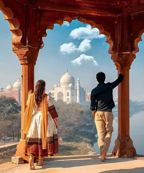 Taj Mahal Sunrise